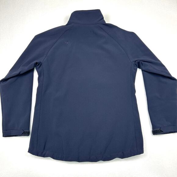First Tactical Tactix Womens L Softshell Jacket Pullover Navy Blue Fleece Lined - Picture 3 of 11